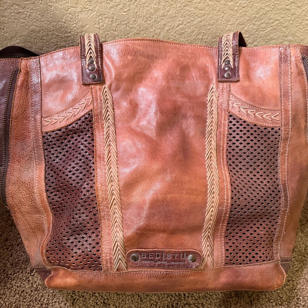 Authentic Bed Stu Leather Bag